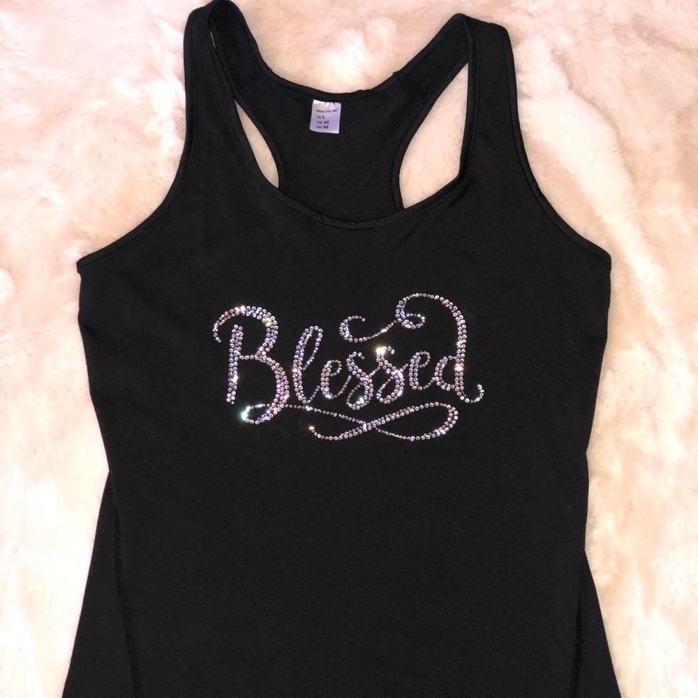 Blessed racerback